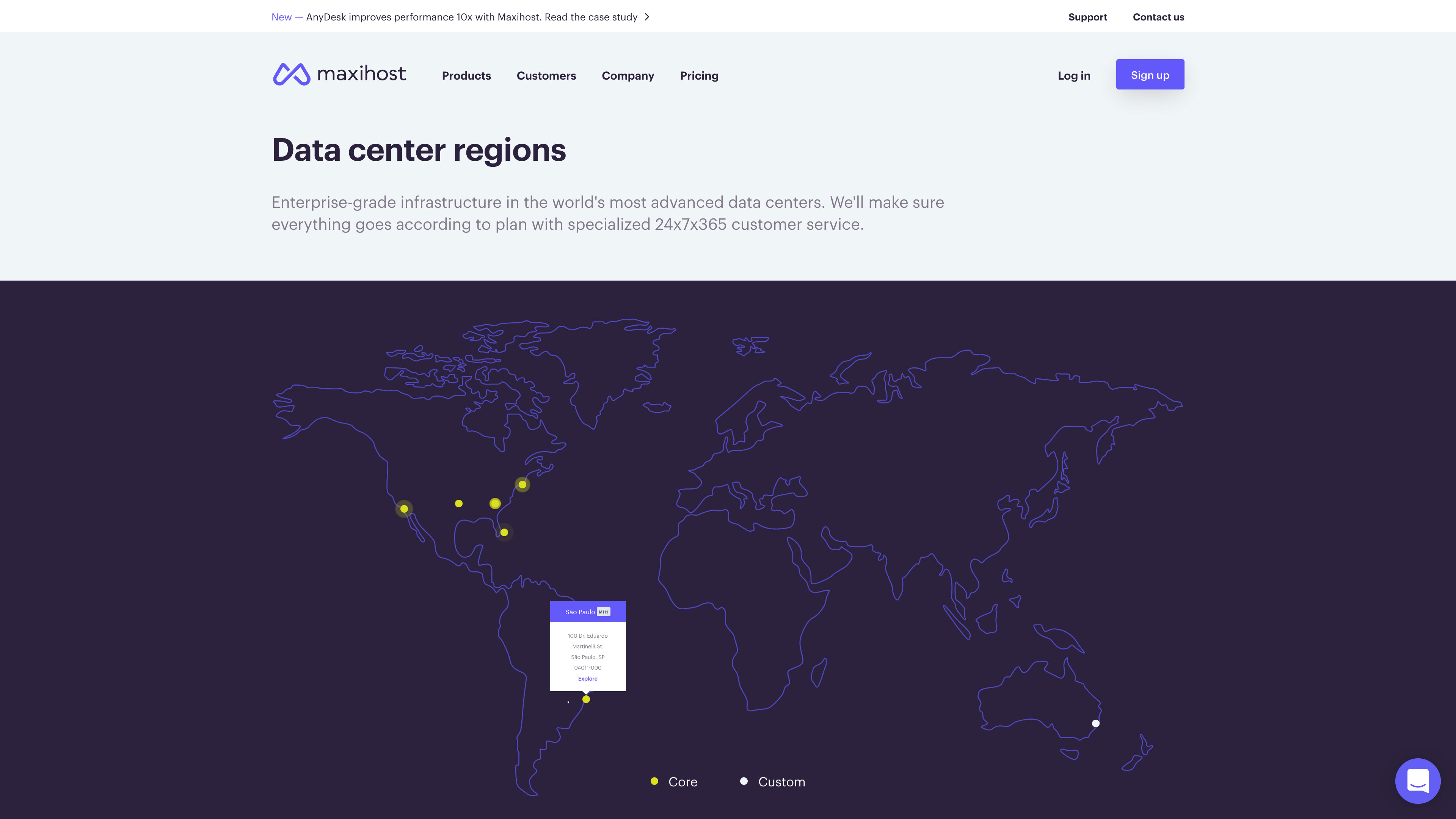 Interactive Region Map